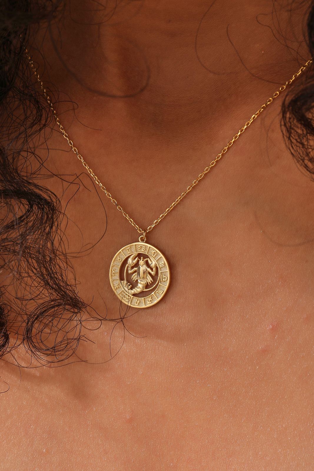 925 Sterling Silver Zodiac Coin Necklace - Dainty Personalized Jewelry | Custom Necklaces & Gifts