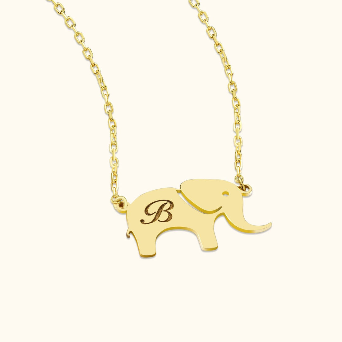 Custom Elephant Necklace - Dainty Personalized Jewelry | Custom Necklaces & Gifts