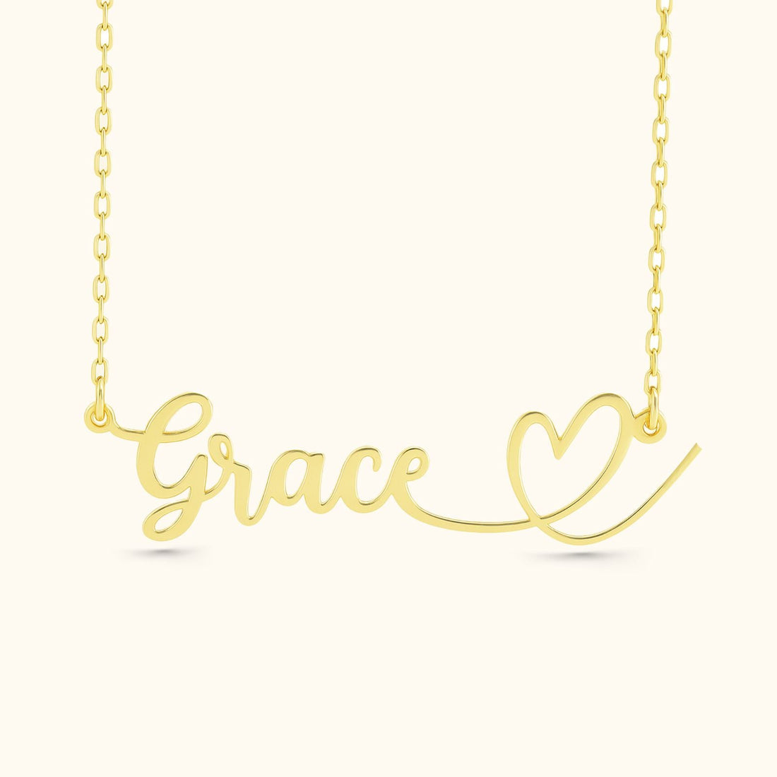 Personalized 925 Sterling Silver Heart Name Necklace Gift - Dainty Personalized Jewelry | Custom Necklaces & Gifts