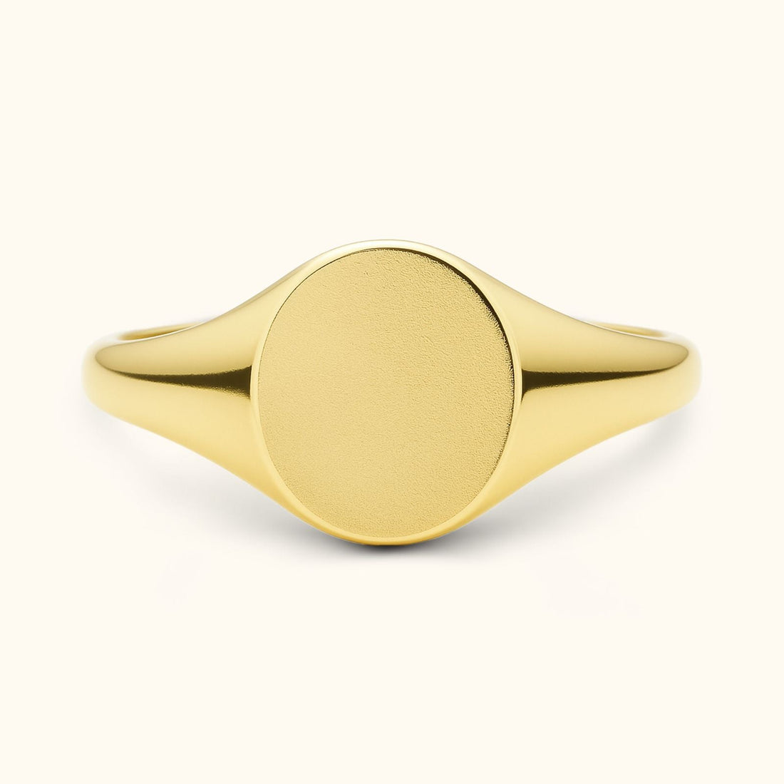 Personalized Zodiac Signet Ring for Astrology Lovers - Dainty Personalized