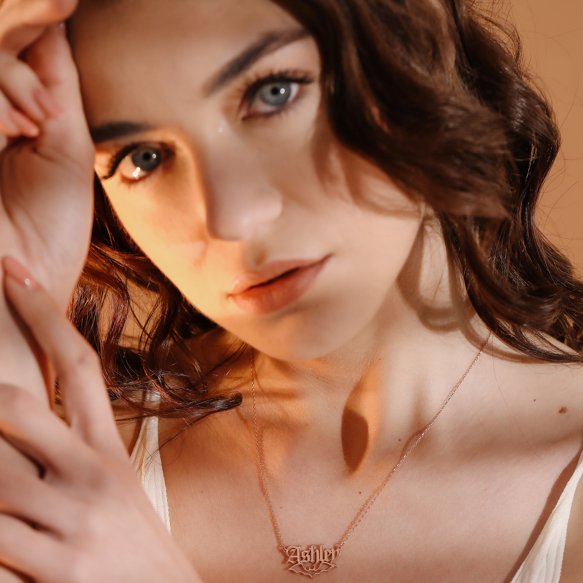 Bat Necklace Custom Gothic Jewelry - Dainty Personalized Jewelry | Custom Necklaces & Gifts