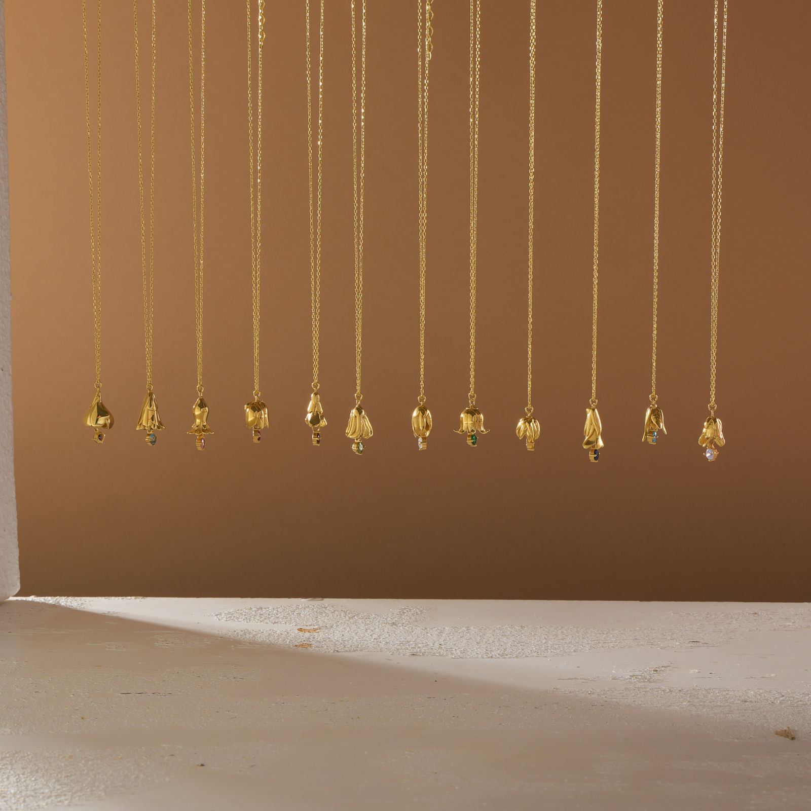 Birth Flower Necklace in Sterling Silver - Dainty Personalized Jewelry | Custom Necklaces & Gifts