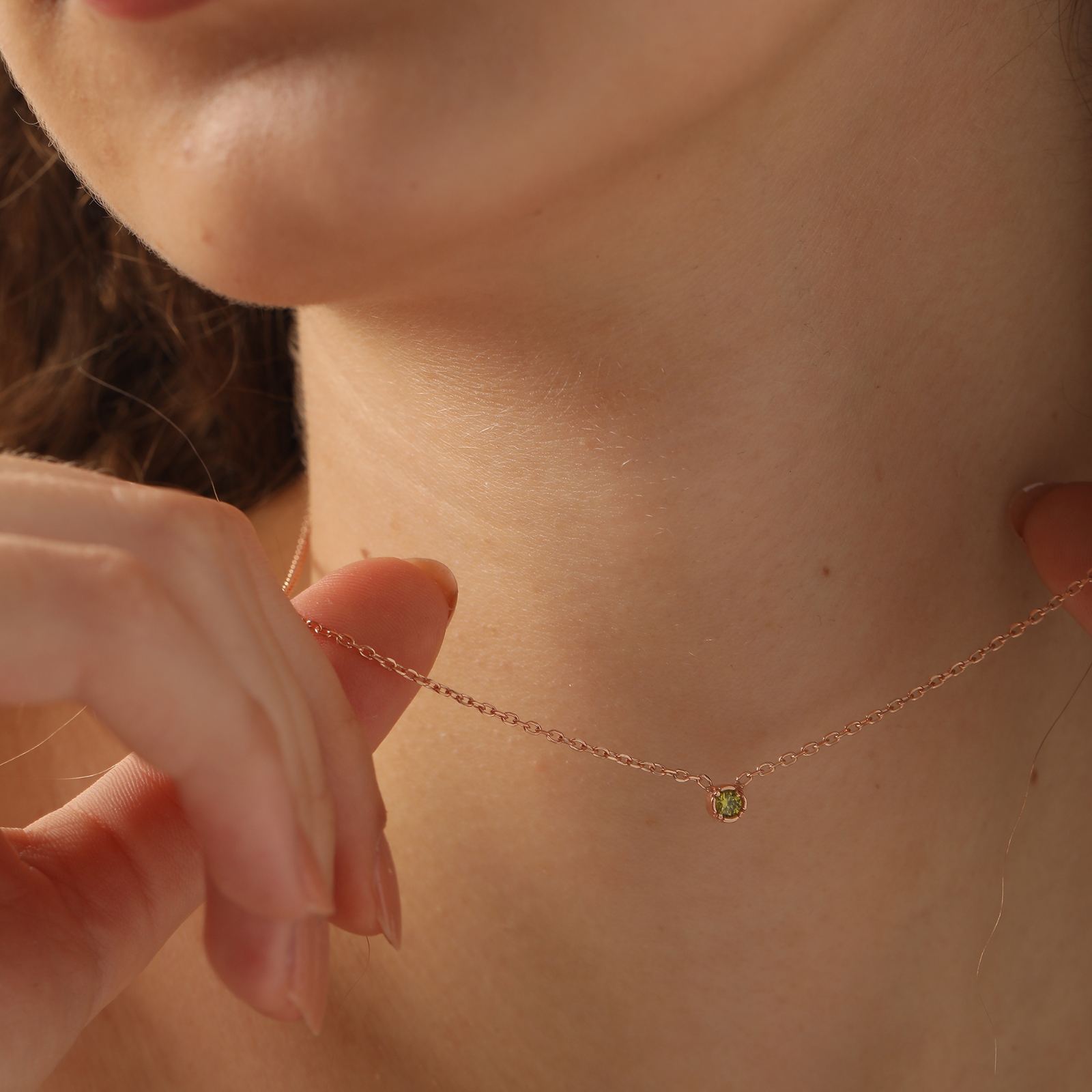 Personalized Birthstone Necklace