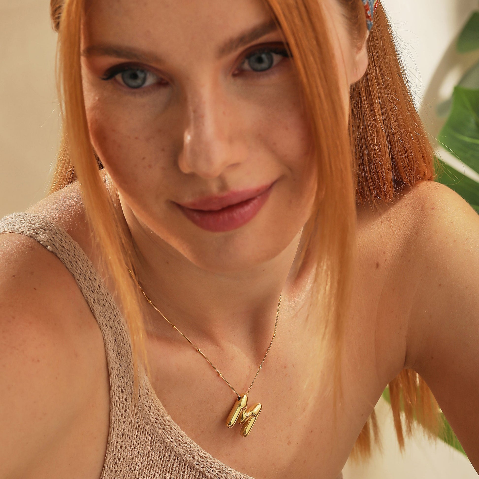 Bubble Letter Initial Necklace Gift - Dainty Personalized Jewelry | Custom Necklaces & Gifts