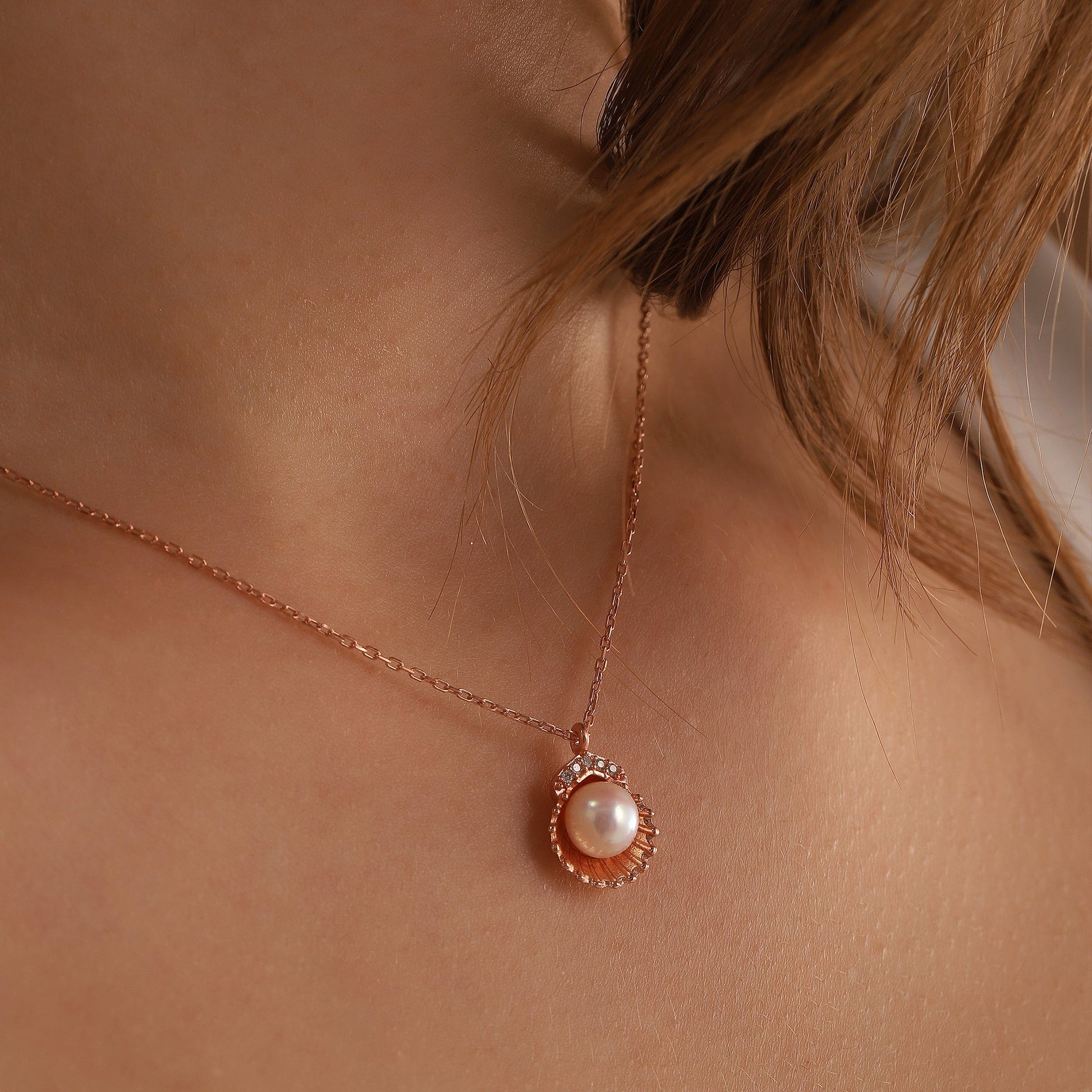 Charming Pearl Necklace Silver - Dainty Personalized Jewelry | Custom Necklaces & Gifts