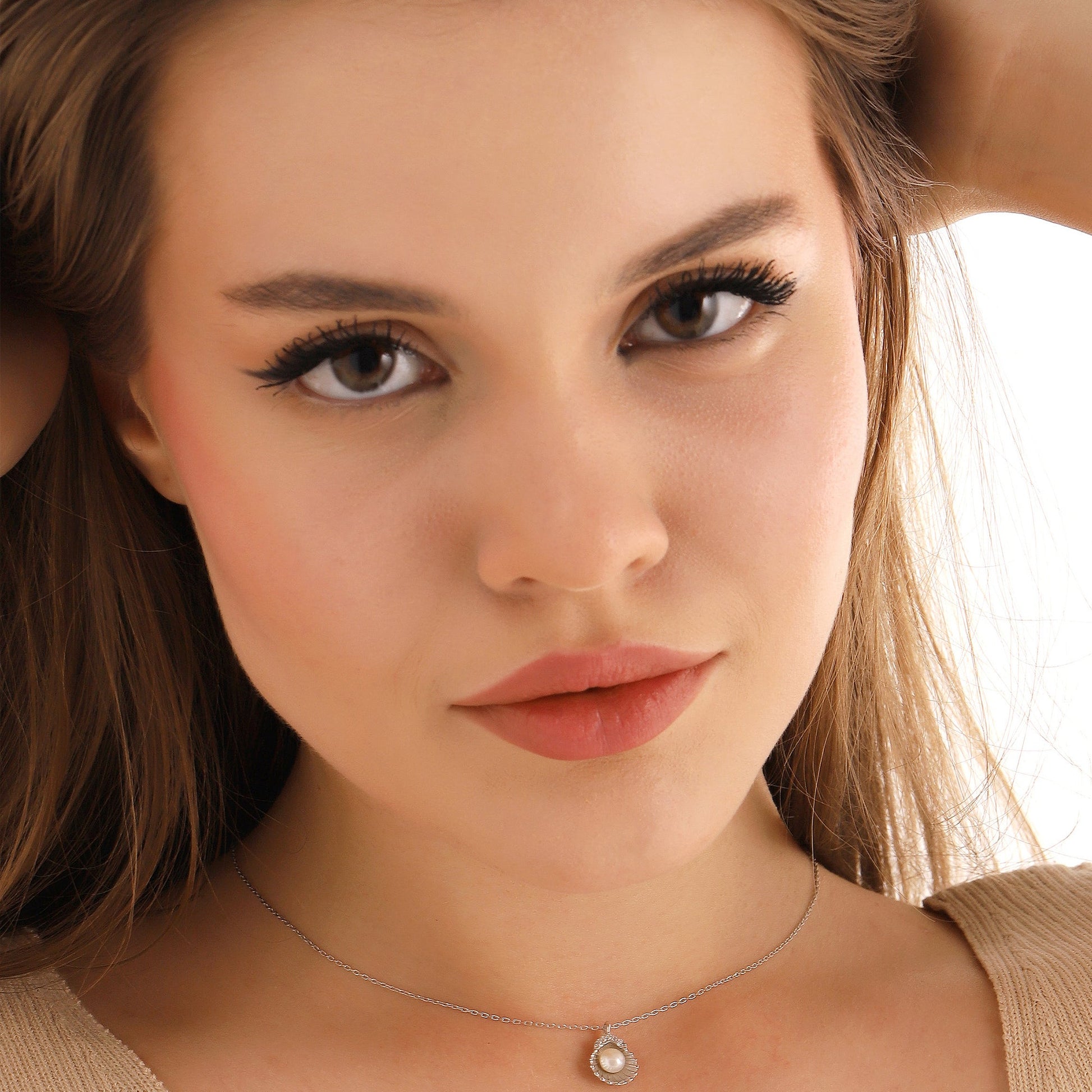 Charming Pearl Necklace Silver - Dainty Personalized Jewelry | Custom Necklaces & Gifts