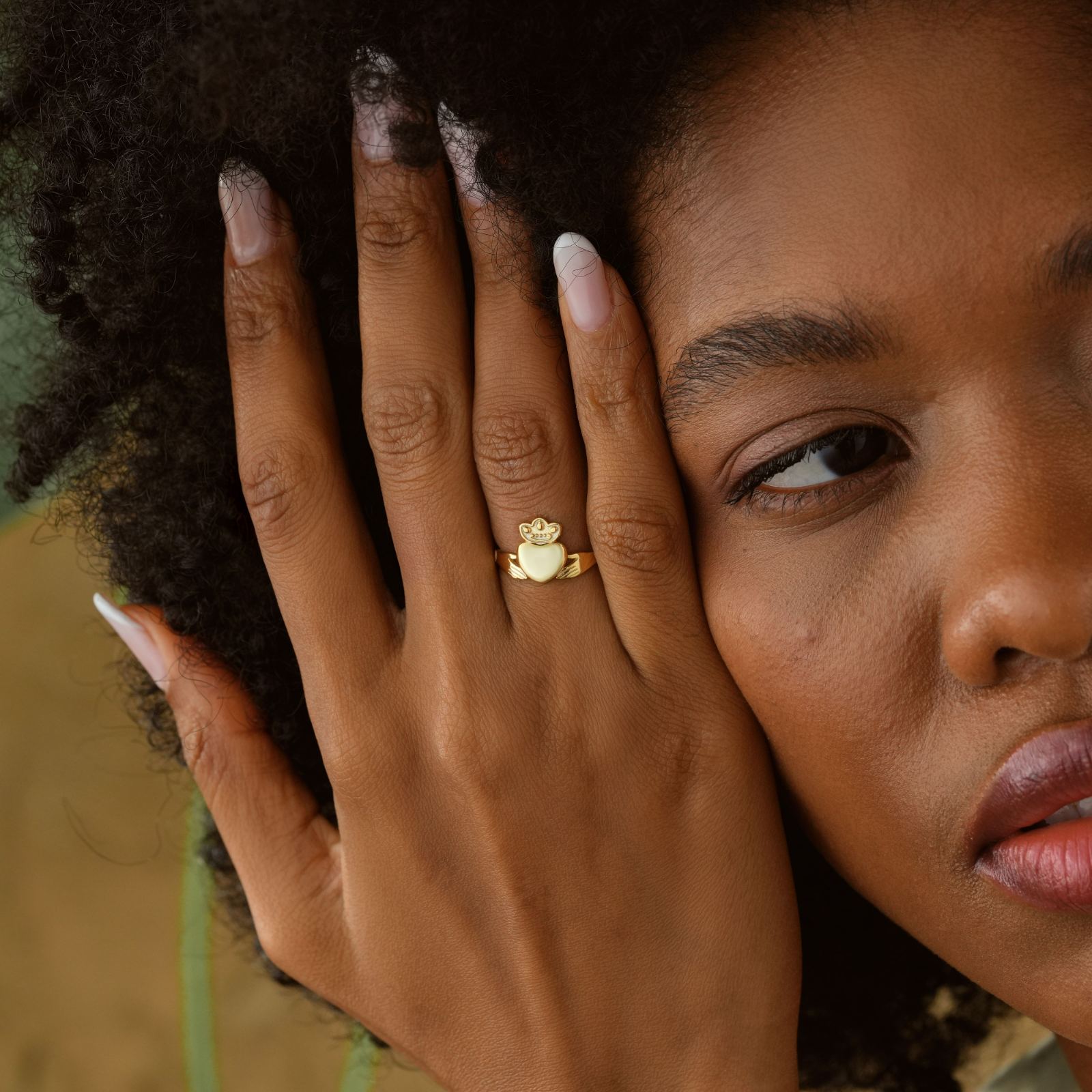 Claddagh Irish Promise Ring Sİlver - Dainty Personalized Jewelry | Custom Necklaces & Gifts