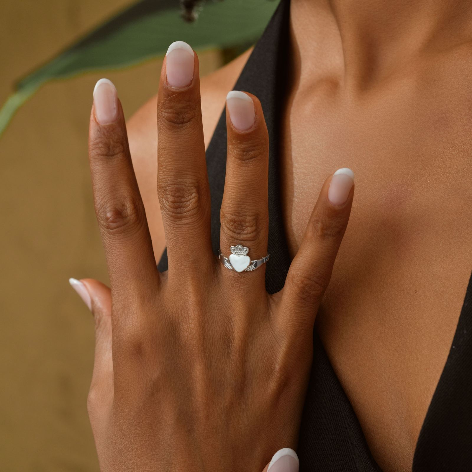 Claddagh Irish Promise Ring Sİlver - Dainty Personalized Jewelry | Custom Necklaces & Gifts