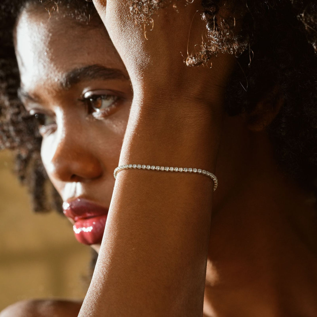 Cubic Zirconia Tennis Bracelet - Dainty Personalized Jewelry | Custom Necklaces & Gifts