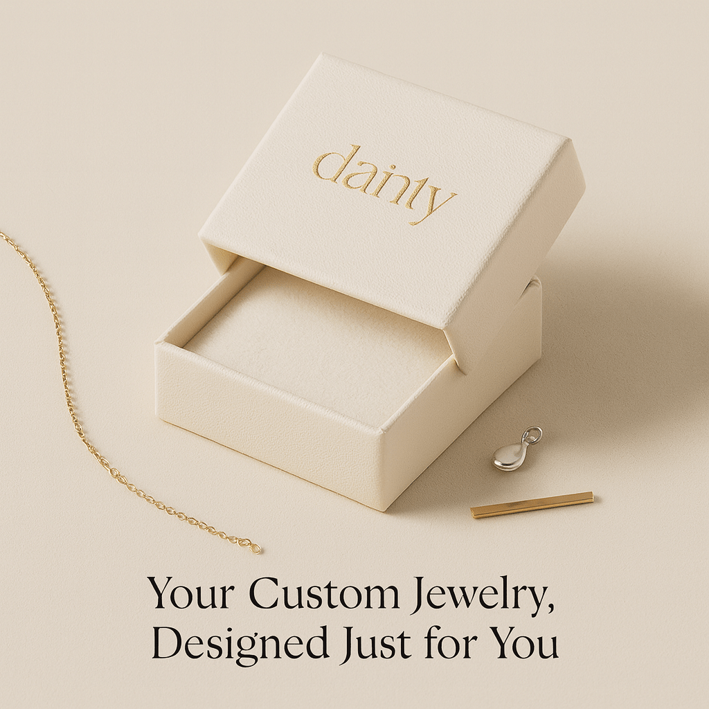 Custom Sterling Silver Necklace - Dainty Personalized Jewelry | Custom Necklaces & Gifts
