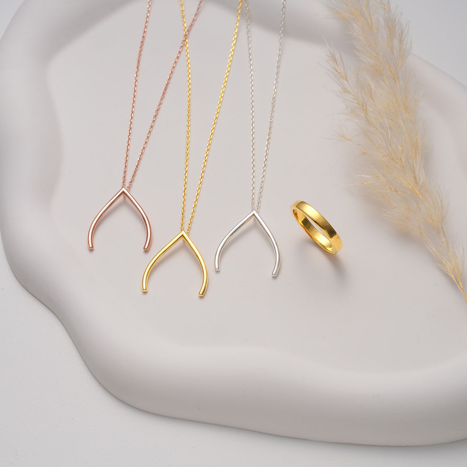 Dainty Ring Holder Necklace - Dainty Personalized Jewelry | Custom Necklaces & Gifts