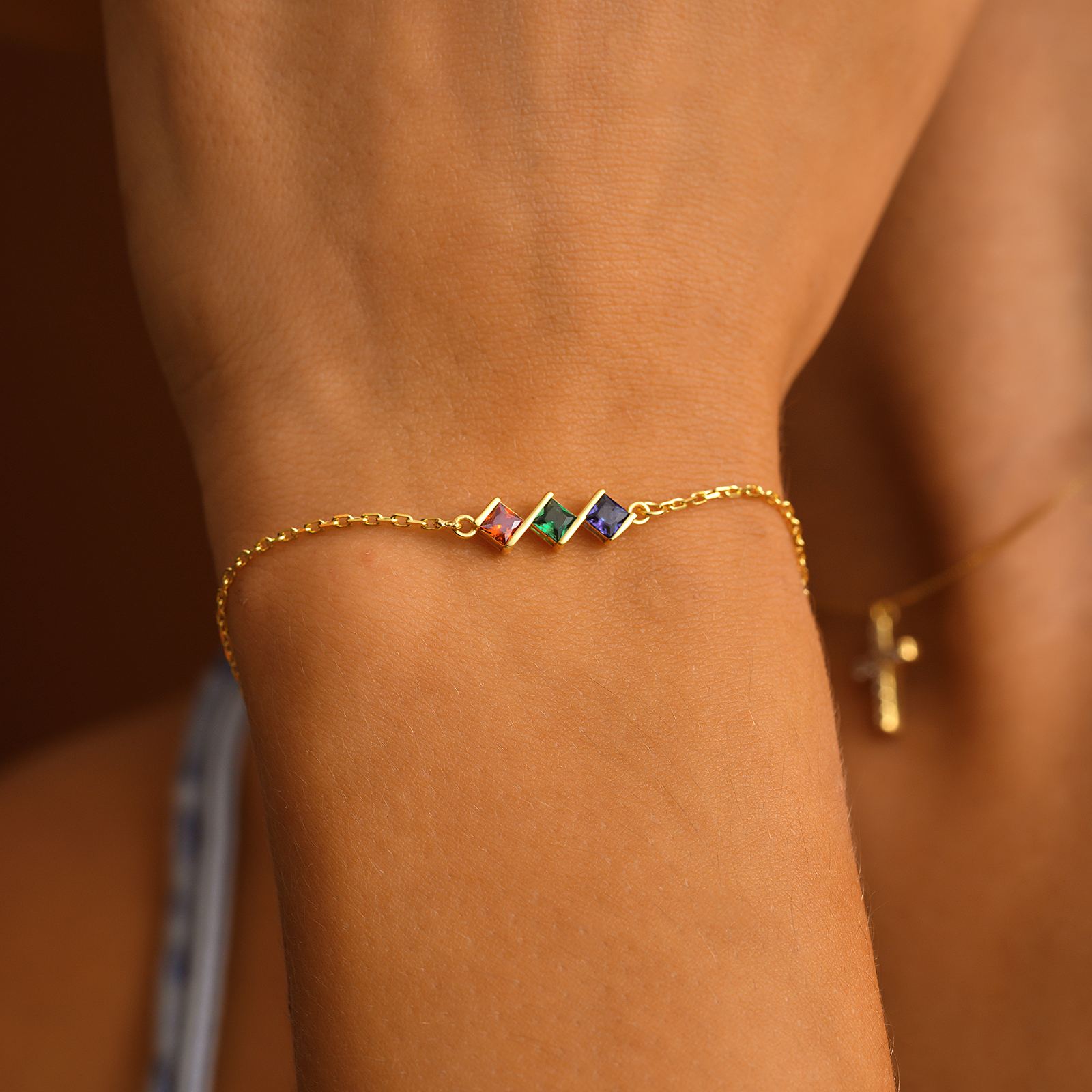 Elegant Birthstone Bracelet - Dainty Personalized Jewelry | Custom Necklaces & Gifts