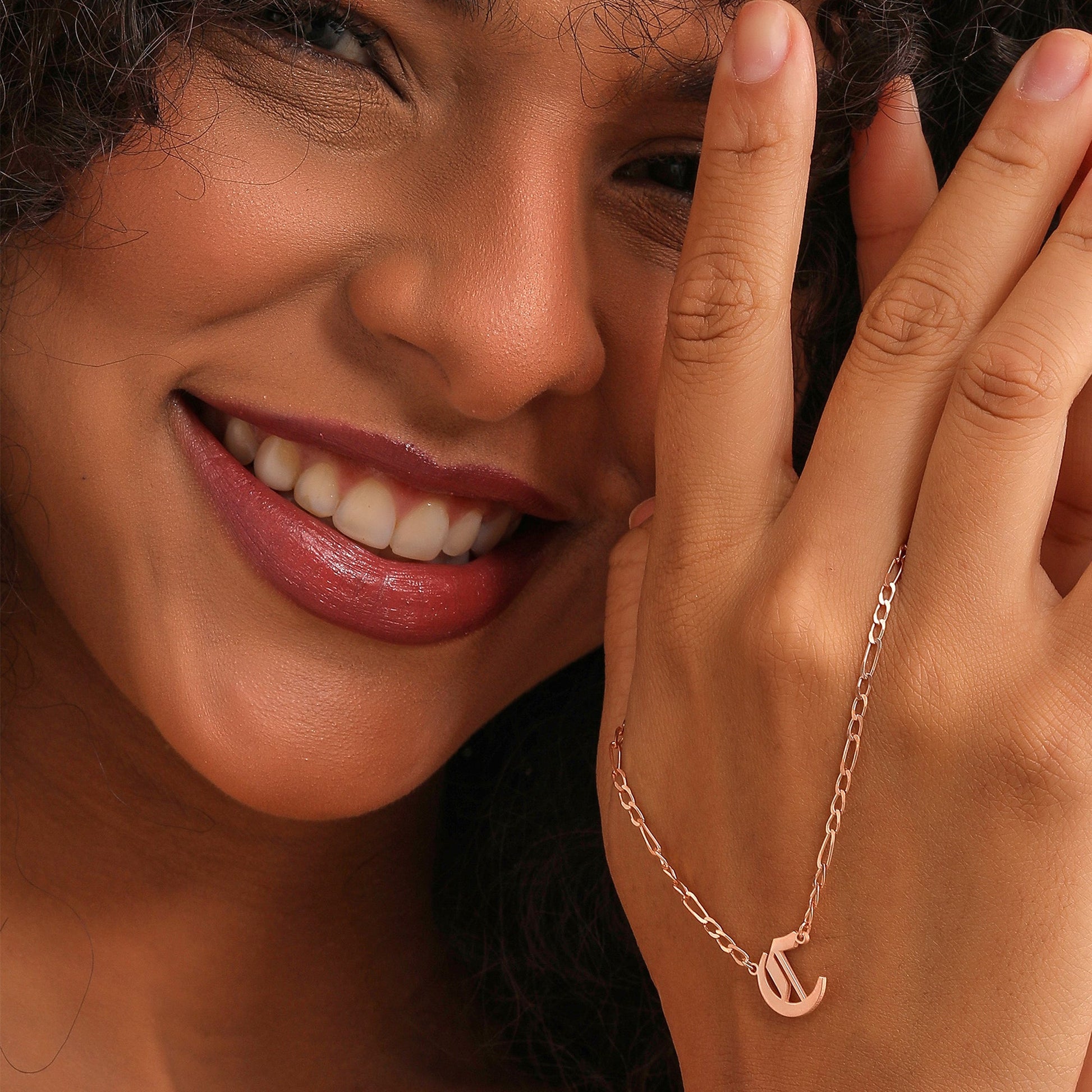 Figaro Chain Initial Necklace Personalized - Dainty Personalized Jewelry | Custom Necklaces & Gifts