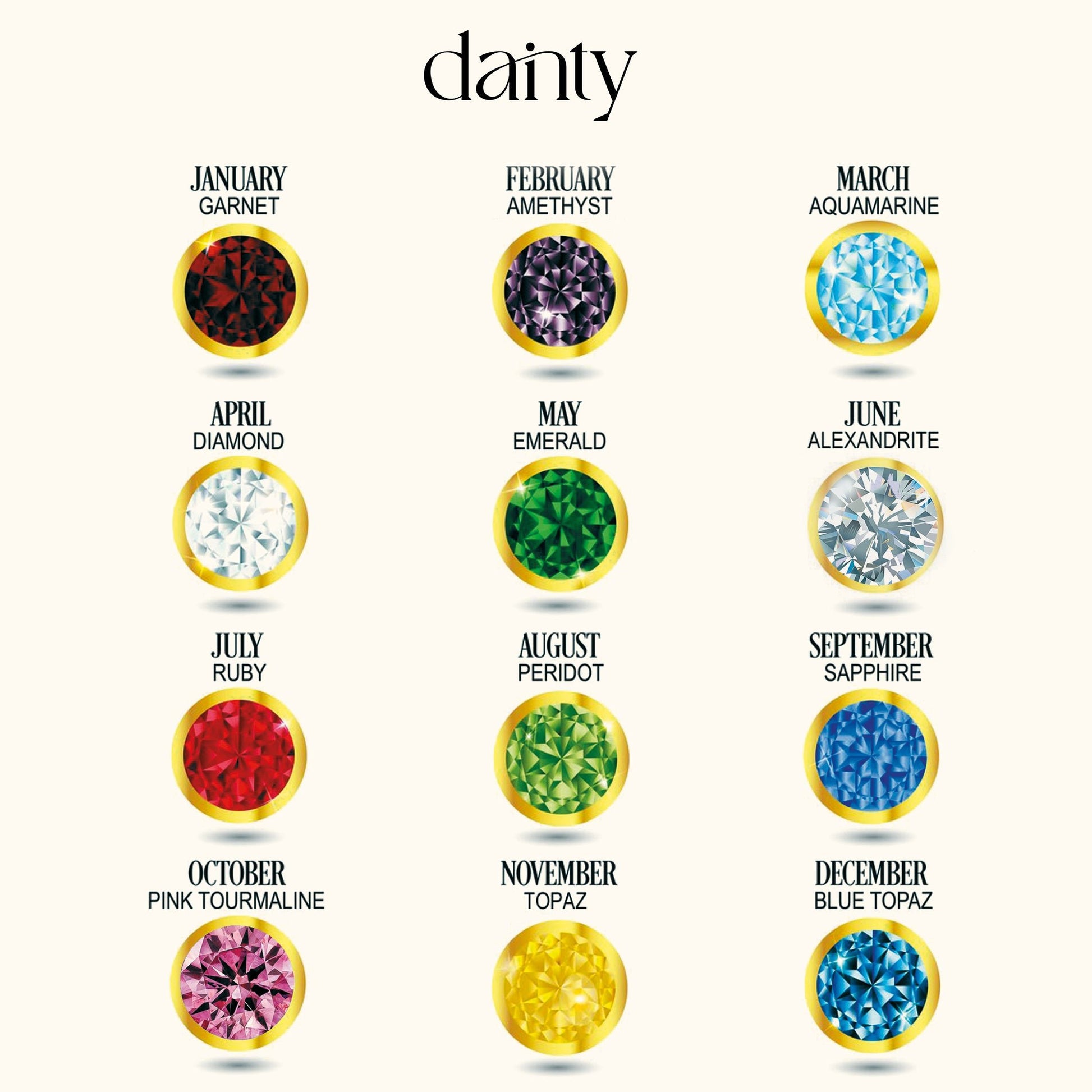 Heart - Shaped Duo Birthstone Signet Ring for Loved Ones - Dainty Personalized