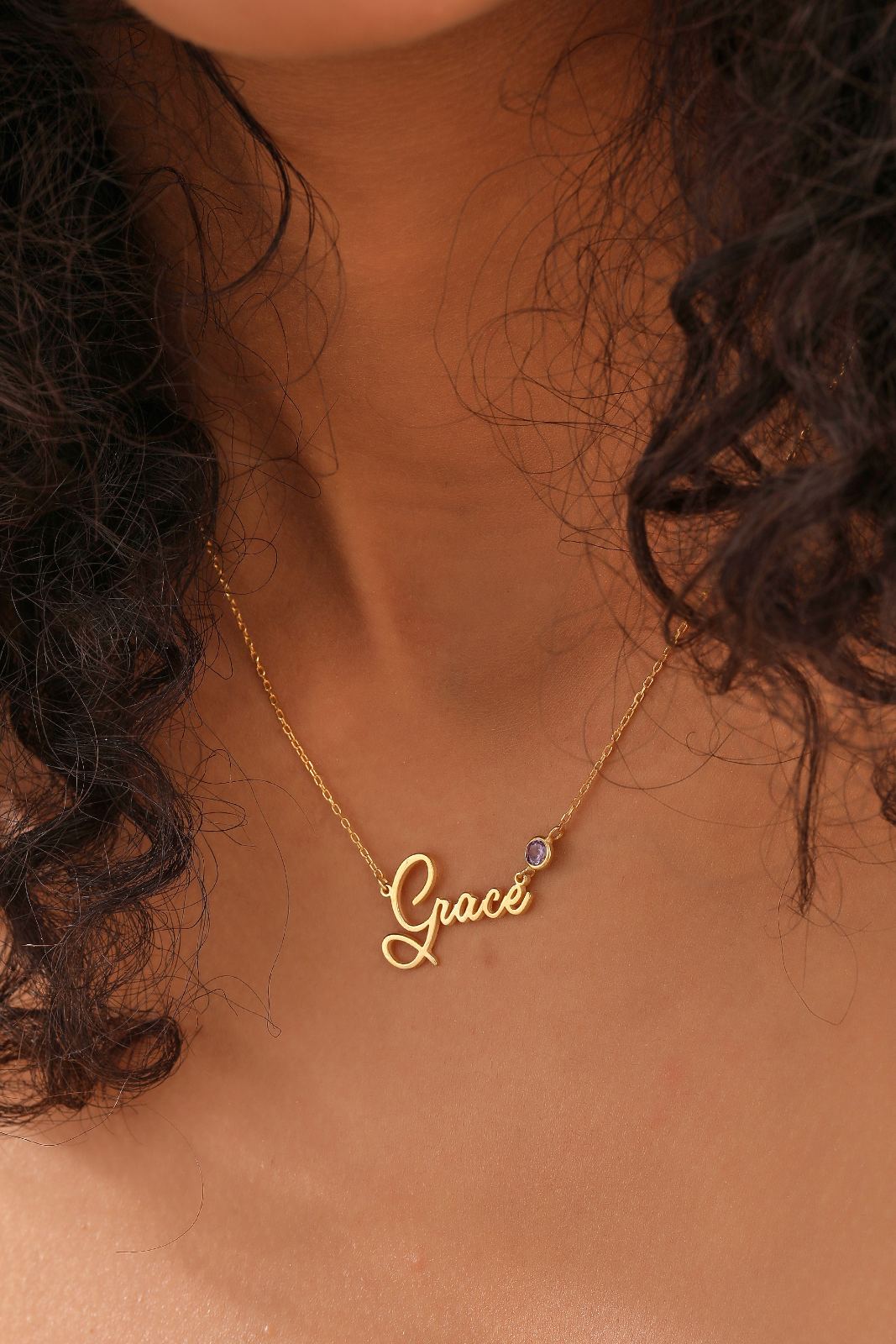 Personalized Birthstone Name Necklace for Unique Gifts - Dainty Personalized Jewelry | Custom Necklaces & Gifts