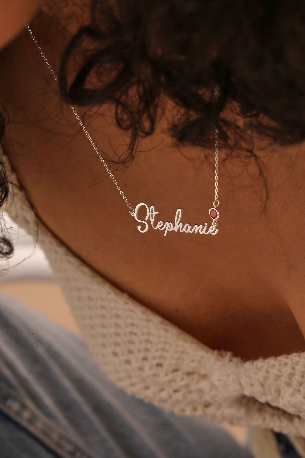Personalized Birthstone Name Necklace for Unique Gifts - Dainty Personalized Jewelry | Custom Necklaces & Gifts