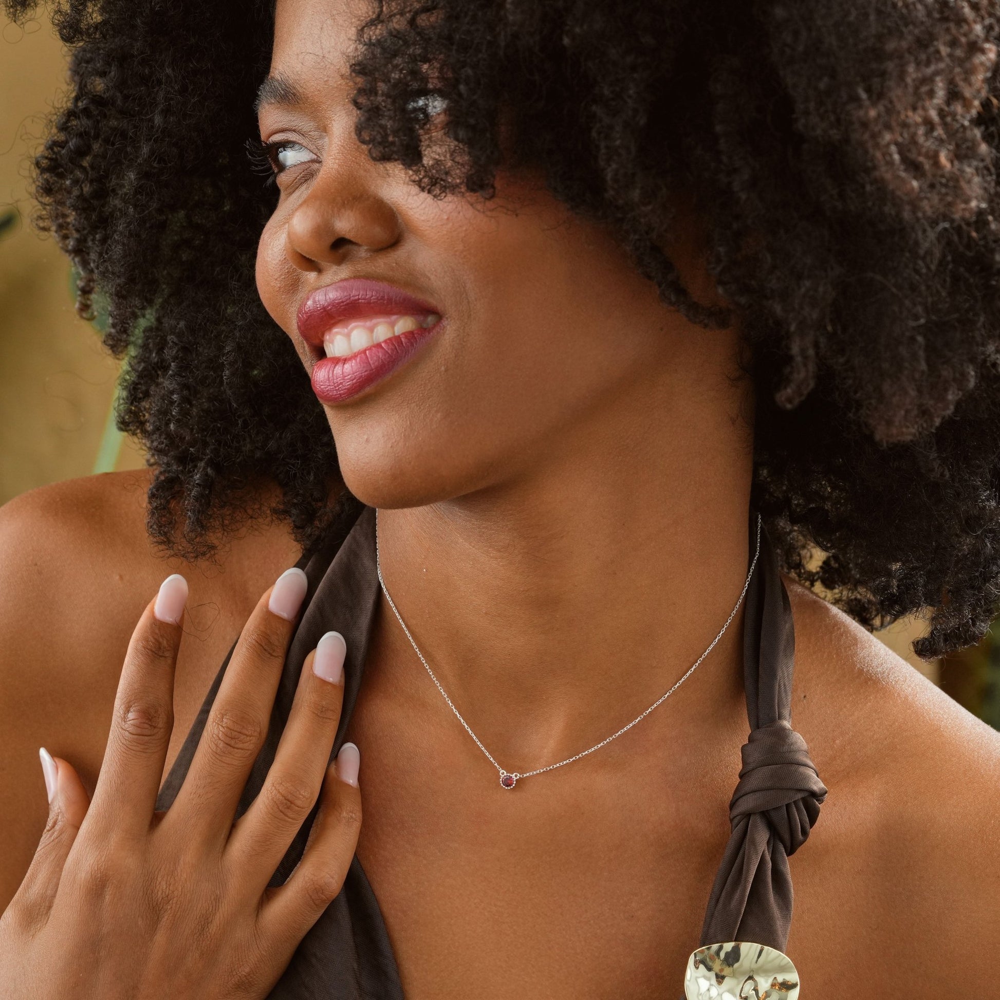 Personalized Birthstone Necklace - Dainty Personalized Jewelry | Custom Necklaces & Gifts