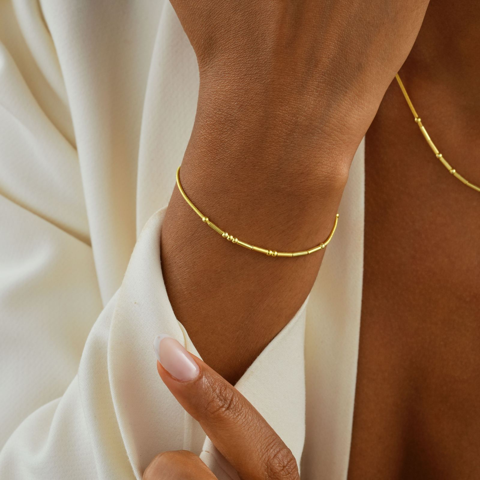 Personalized Morse Code Bracelet - Dainty Personalized Jewelry | Custom Necklaces & Gifts