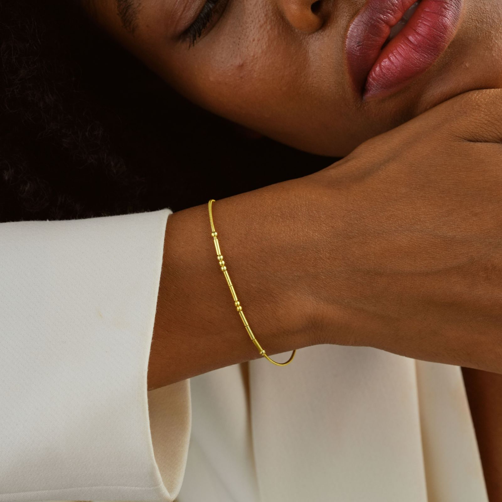 Personalized Morse Code Bracelet - Dainty Personalized Jewelry | Custom Necklaces & Gifts