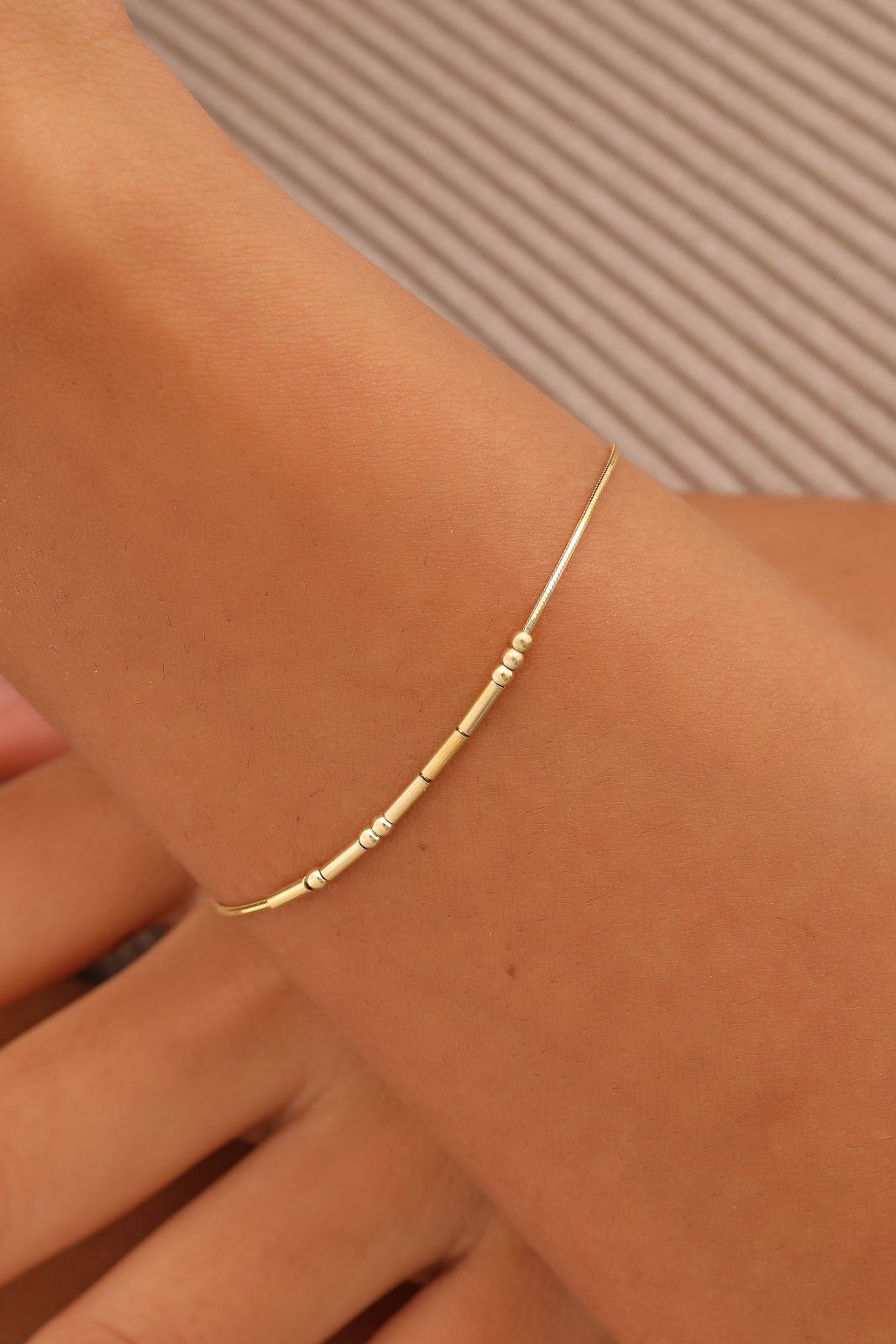 Personalized Morse Code Bracelet - Dainty Personalized Jewelry | Custom Necklaces & Gifts