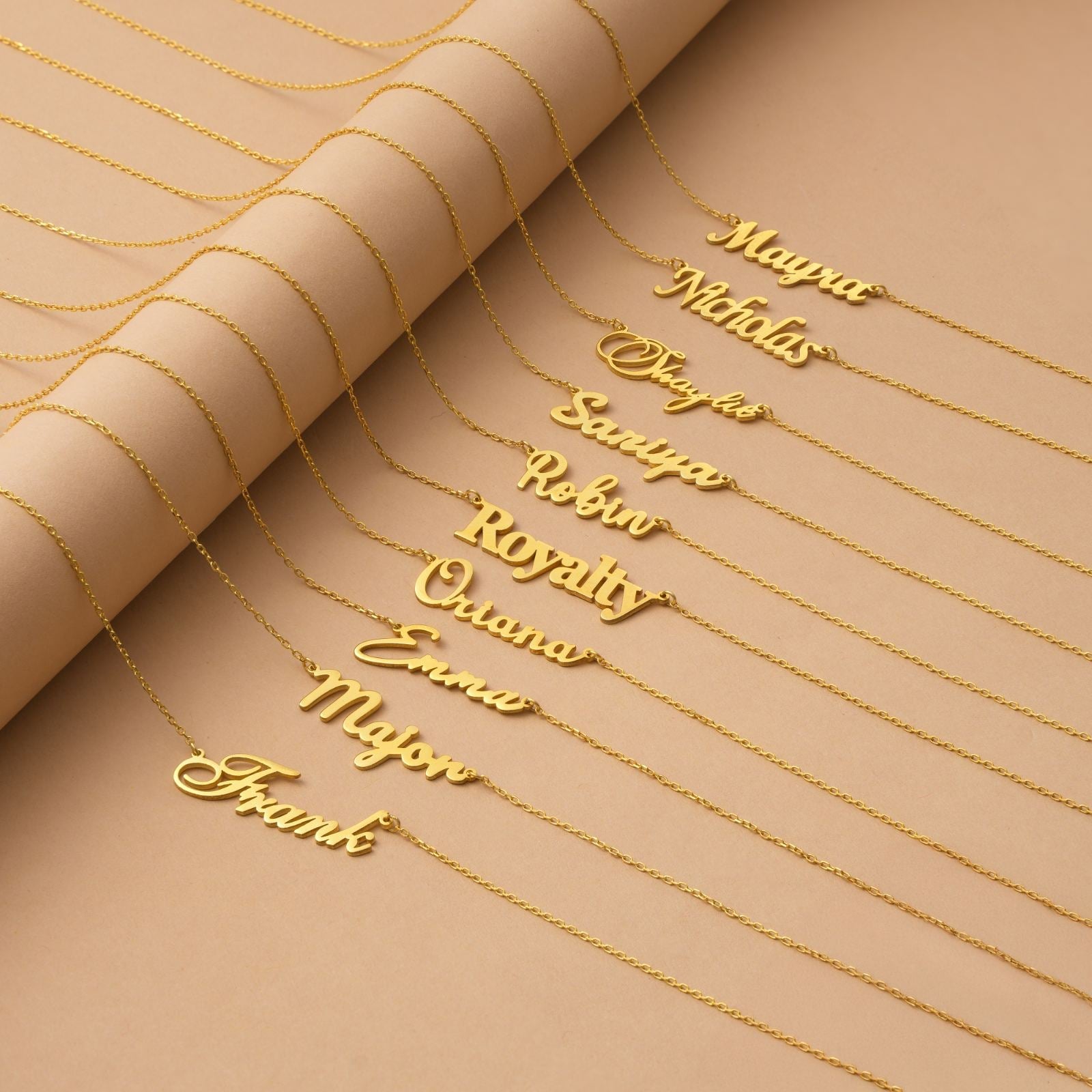 Personalized Name Necklace Sterling Silver - Dainty Personalized Jewelry | Custom Necklaces & Gifts