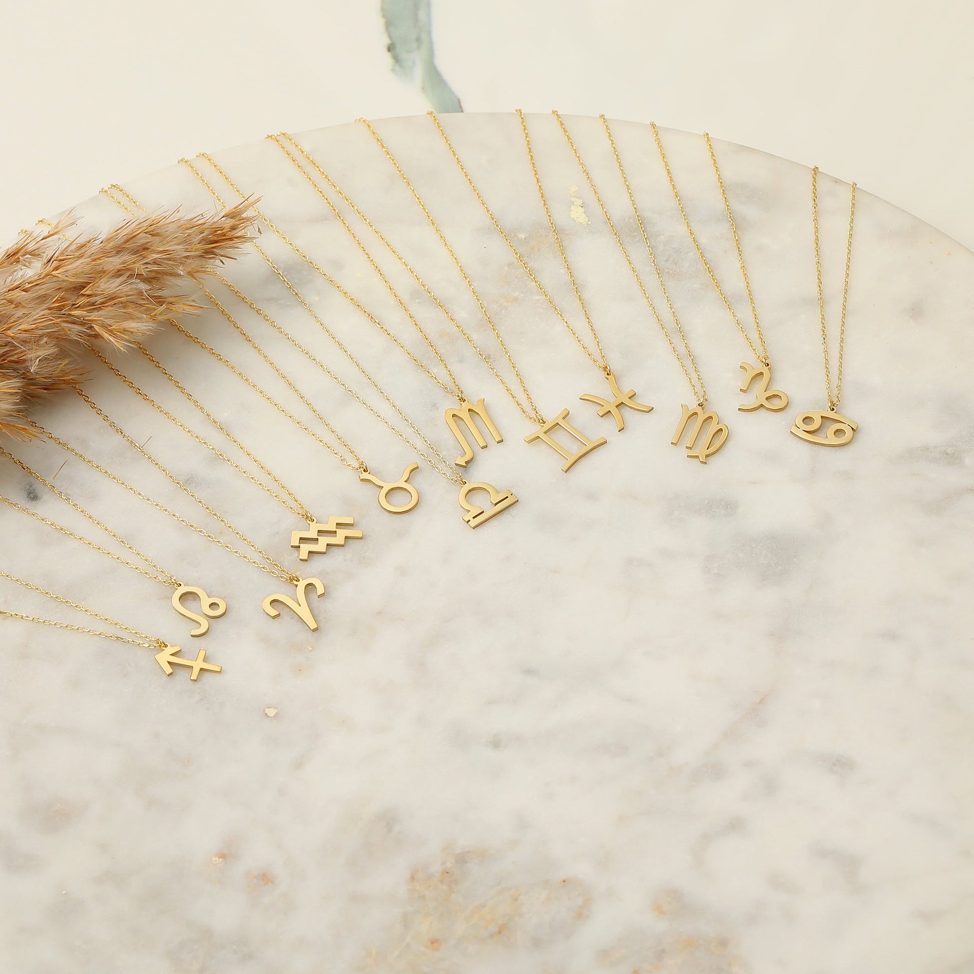 Personalized Zodiac Sign Necklace - Dainty Personalized Jewelry | Custom Necklaces & Gifts