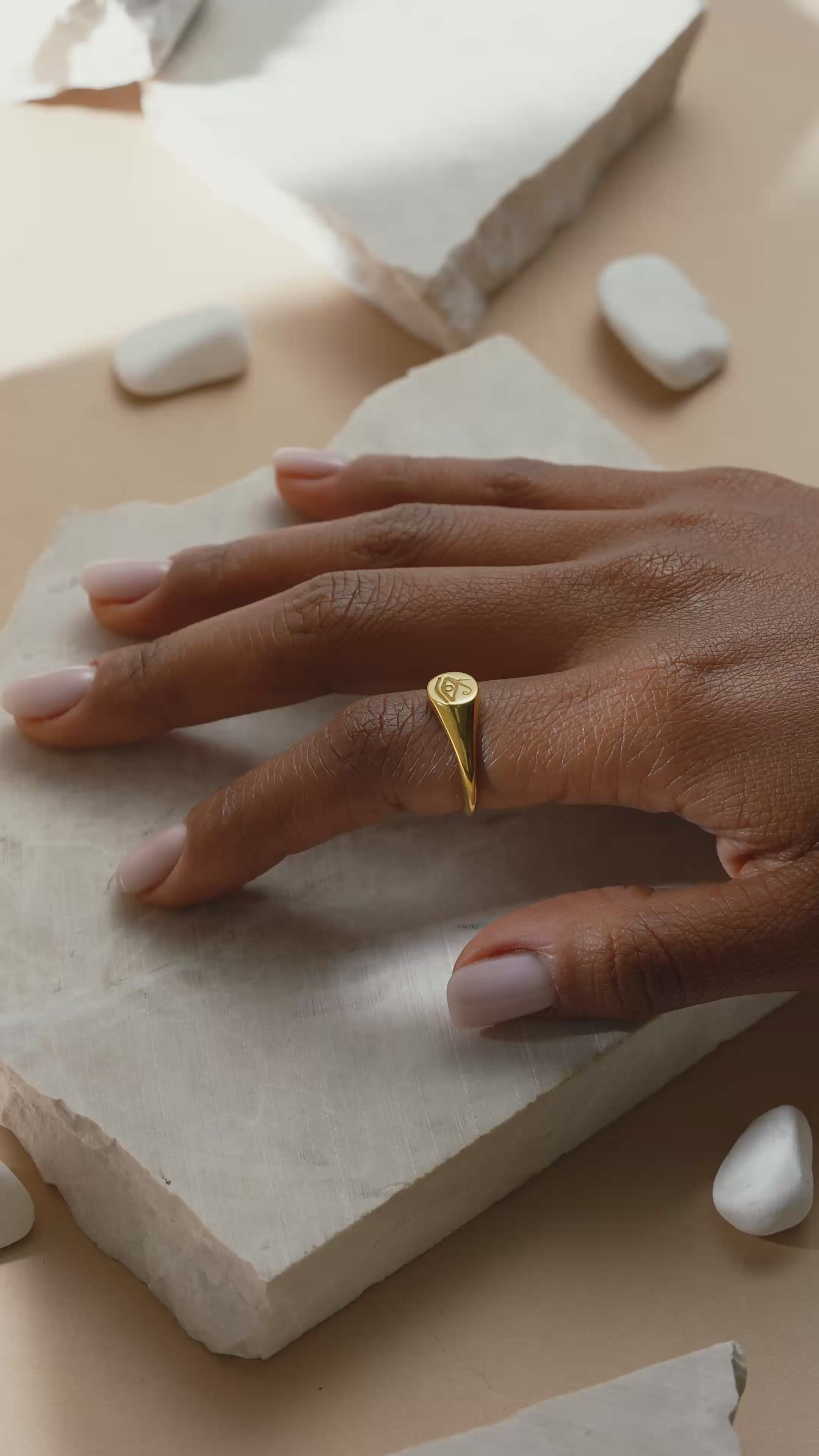 Personalized Zodiac Signet Ring for Astrology Lovers V2