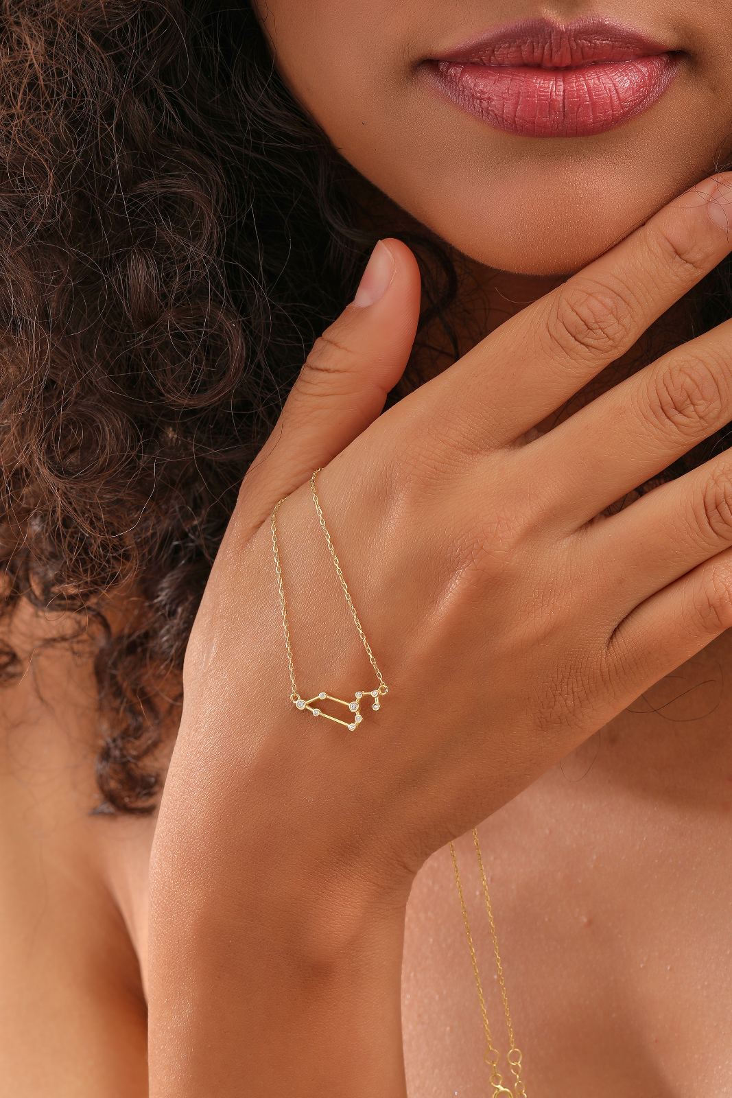 Zodiac Constellation Necklace Sterling Silver
